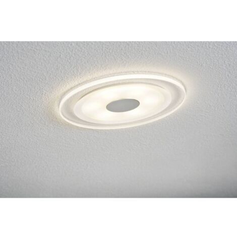 Paulmann 92917 Lampada LED da incasso Kit da 3 LED (monocolore) LED 18 W Alluminio (spazzolato)