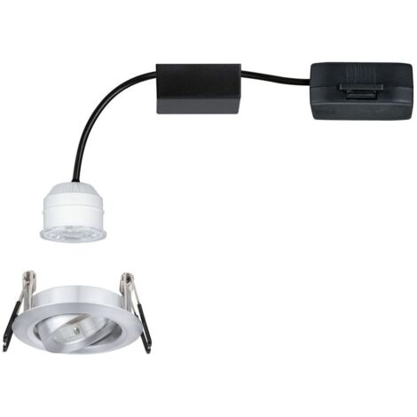 Paulmann 92974 EBL Nova mini Plus Coin LED-Einbauleuchte     4.20 W Aluminium
