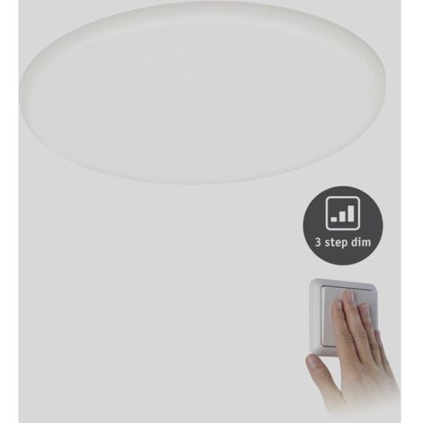 Paulmann 93067 EB Panel Veluna VariFit Lampada LED da incasso 17.50 W Satinato