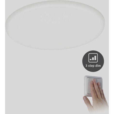 Paulmann 93067 EB Panel Veluna VariFit Luminaire à LED encastrable 17.50 W satin