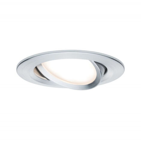 Paulmann 93450 Nova Spot encastrable LED LED 6 W Aluminium (tourné)
