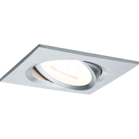 Paulmann 93491 Nova Einbauleuchte   LED LED 18 W Aluminium (gedreht)