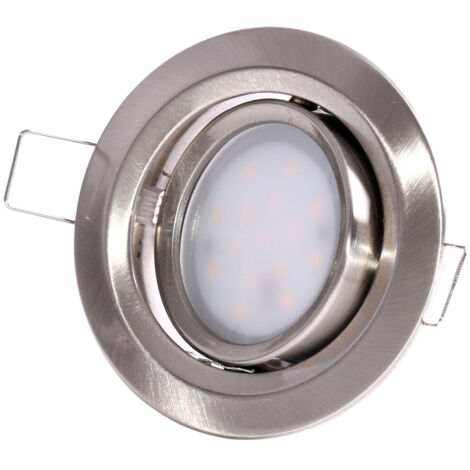 Paulmann 93877 Coin Slim Lampada LED da incasso LED (monocolore) LED a montaggio fisso 6 W Ferro (spazzolato)