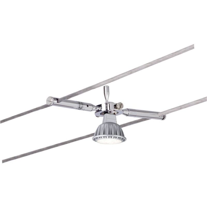 Paulmann Togo Lampe pour suspension sur câble BT universel GU5.3 10 W LED chrome