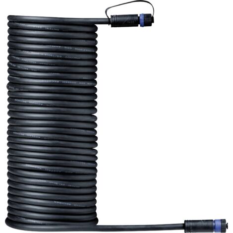 Paulmann 94277 Système d'éclairage Plug&Shine câble de connexion noir