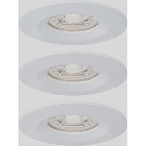 PAULMANN 94299 EBL Nova mini Coin LED-Einbauleuchte 3er Set 4 W Weiß
