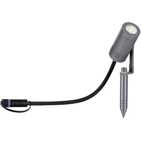 Paulmann 94368 Système d'éclairage Plug&Shine blanc chaud gris