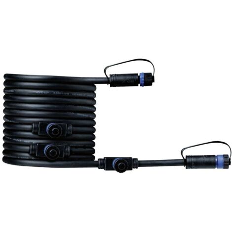 Paulmann 94596 Système d'éclairage Plug&Shine câble de connexion noir