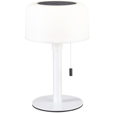 Paulmann 94606 Bartja Solar-Tischlampe  1.6 W Warmweiß  Weiß
