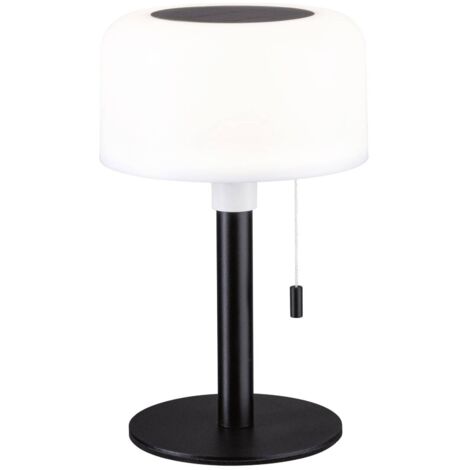 Paulmann 94607 Bartja Lampe de table solaire 1.6 W blanc chaud noir V663923