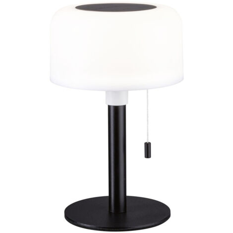 Paulmann 94607 Bartja Solar-Tischlampe  1.6 W Warmweiß  Schwarz
