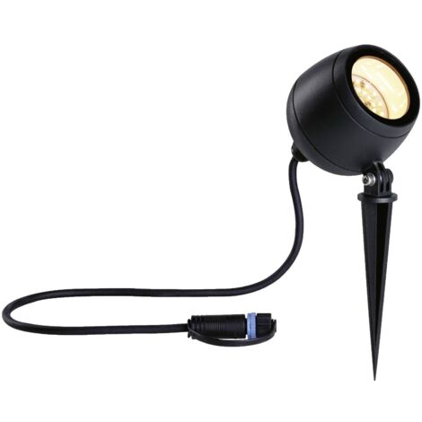 Paulmann 94768 Système d'éclairage Plug&Shine spot de jardin LED LED 6.2 W or anthracite
