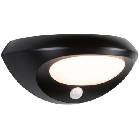 Paulmann 948.56 LED Außenwandleuchte Sorova Bewegungsmelder IP44 230x125mm 3000K 3,5W 220lm Anthrazit Kunststoff