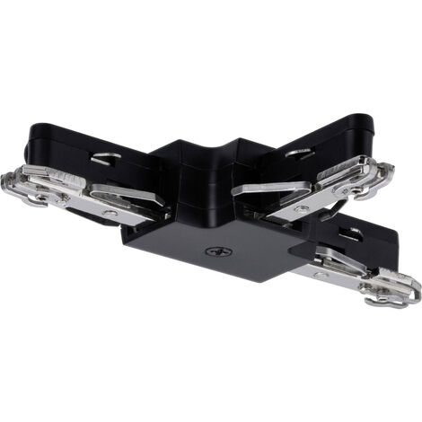 Paulmann  96907 Hochvolt-Schienensystem-Komponente  T-Verbinder  Schwarz (matt)