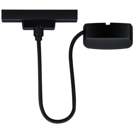 Paulmann  96916 Aufbausystem-Komponente  Einspeiser  Schwarz (matt)