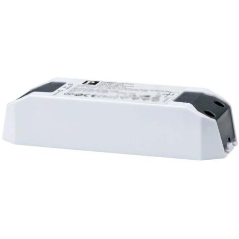 Paulmann 97767 Transformateur pour LED à tension constante 65 W 5.4 A 12 V/AC dimmable, homologué pour les meubles 1 pc