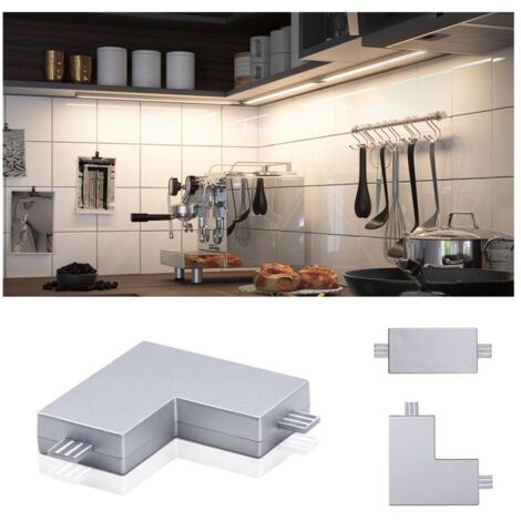 Paulmann 99970 Möbelleuchten Clever Connect Eck-Verbinder Barre Chrom matt 12V