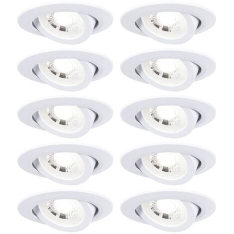 Paulmann 99995 Spot encastrable LED 4.8 W blanc mat