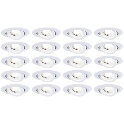 Paulmann 99997 Spot encastrable LED 4.8 W blanc mat V663793