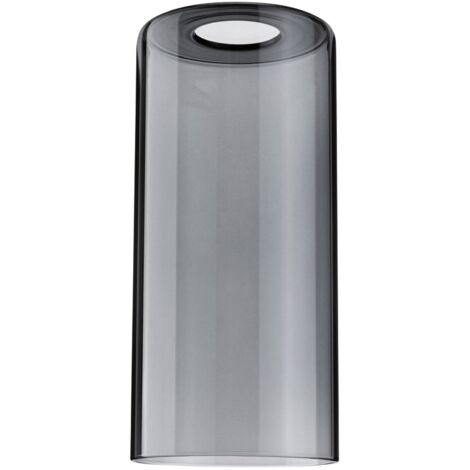 Paulmann – Abat-jour verre fumé 95607 – Diamètre 100 mm – Hauteur 210 mm – Compatible avec luminaires Urail 2Easy