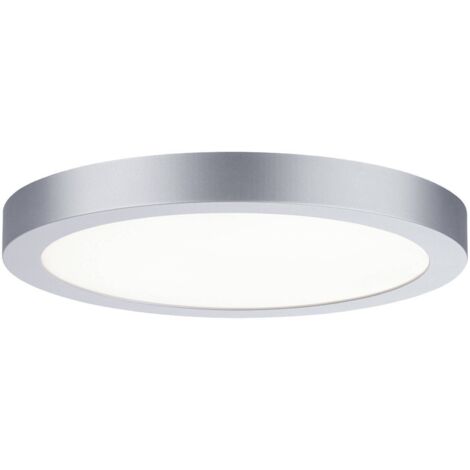 Paulmann Abia 70983 Panneau à LED 22 W blanc chaud chrome (mat)