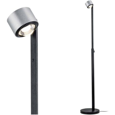 Paulmann Aldan 79717 Lampada LED verticale 17 W Alluminio (spazzolato), Nero
