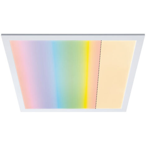 Paulmann Amaris 79809 Panneau à LED 35 W blanc chaud blanc mat