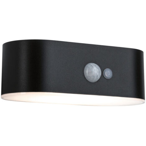 Paulmann Applique solaire Ayda 94571 LED 5.5 W blanc chaud noir
