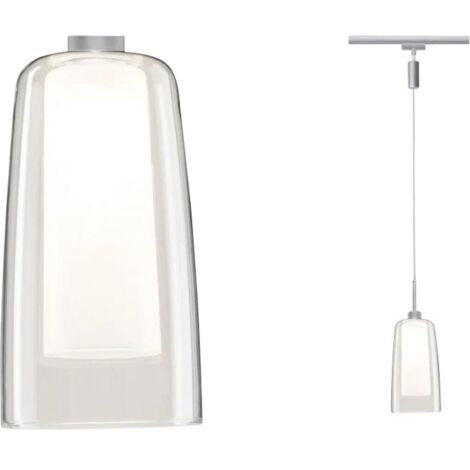 Paulmann Arido II Luminaire à suspendre URail GU10 5 W LED chrome (mat) X416031