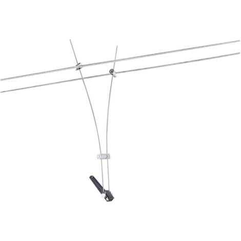 Paulmann – Barre courte chromée 30 cm – Métal – Compatible avec ampoules GU5.3 – Dimmable – Économie d'énergie jusqu'à 50% - S47470