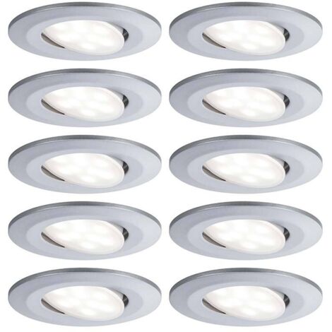 Paulmann Calla Einbaustrahler chrom matt dimmbar LED