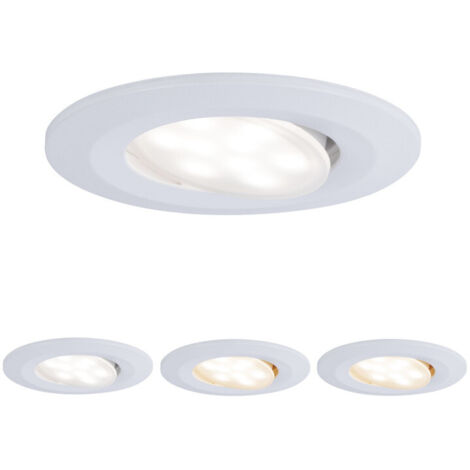Paulmann Calla spot encastré blanc 90 mm diamètre