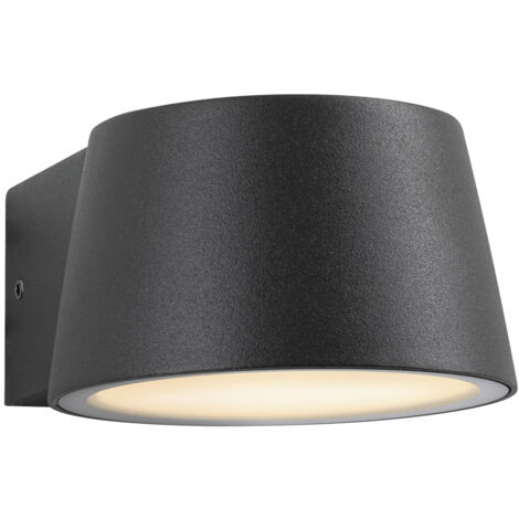 Paulmann Capea 2200K Wand 94713 Außenwandleuchte  LED  6 W Schwarz