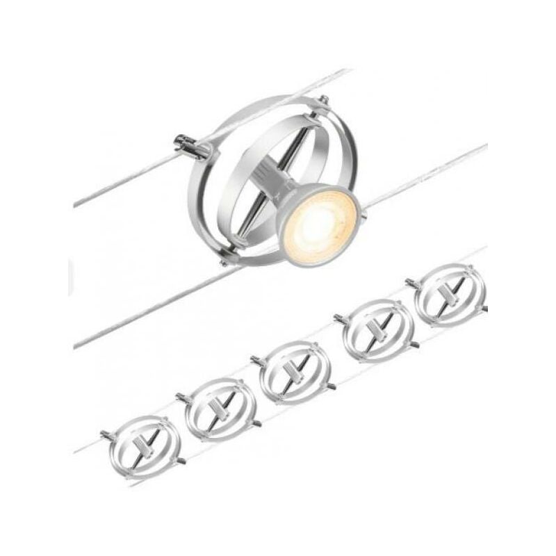 Cardan set 944.36-5xgu5.3-mat chrome - Paulmann