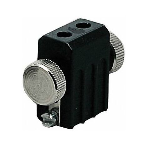 Paulmann – Culot GX5.3 noir 12V 50W – Douille pour ampoule halogène – 1 pièce – Compatible avec systèmes à câbles