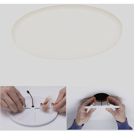 Paulmann Einbauleuchte LED Veluna Varifit rund Ø 18,5 cm 17 W satin Einbauleuchte