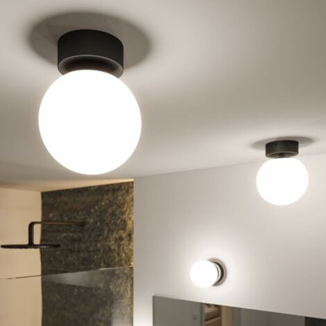 Paulmann Gove LED-Deckenlampe matt schwarz 160 mm