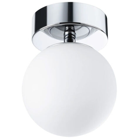 Paulmann Gove plafonnier LED chrome IP44 salle de bains