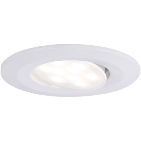 Paulmann Lampada a LED da incasso per bagno Kit da 10 65 W Bianco opaco