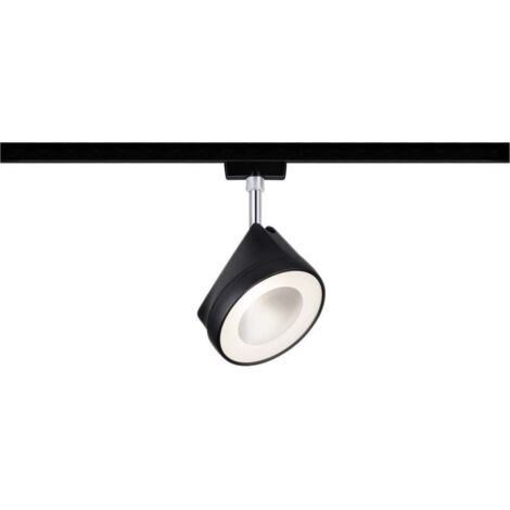 Paulmann Lampada per sistema su binario URail LED a montaggio fisso 14 W LED (monocolore) Nero (opaco), Cromo