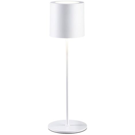 PAULMANN LAMPE À POSER EXTÉRIEUR LED TUNI IP44 DIMMABLE RECHARGEABLE USB HAUTEUR 35CM 2700K BLANC - 76999