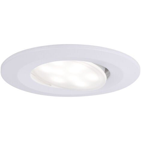 Paulmann LED-Bad-Einbauleuchte 10er Set 65 W Weiß (matt)