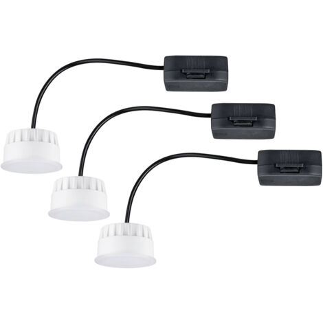 Paulmann LED-Bad-Einbauleuchte EEK: G (A - G) LED 18 W Satin