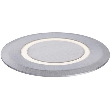 Paulmann LED Boden-Einbauleuchte House Outdoor rund edelstahl warmweiß Einbauleuchte