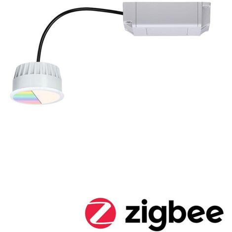 Paulmann LED Coin ZigBee RGBW LED-Bad-Einbauleuchte   EEK: G (A - G) LED   Satin