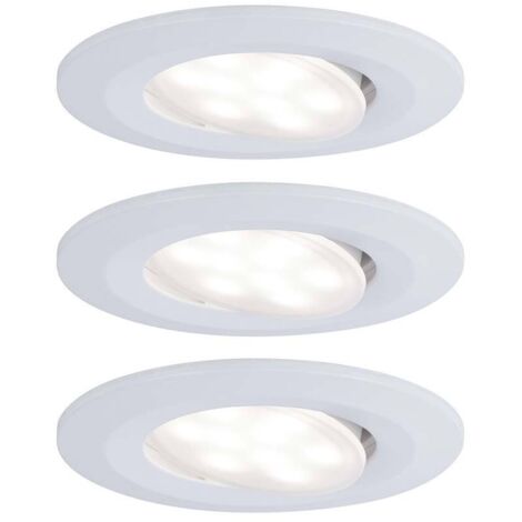 Paulmann LED Einbauleuchte Calla weiß matt 3 x 5,5 W Spot Einbaustrahler