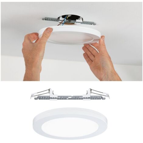Paulmann LED Einbauleuchte Cover-it weiß 22,5 cm 16,5 W Einbauleuchte