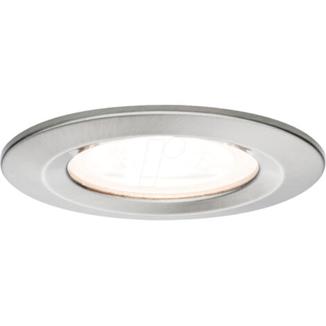 Paulmann LED Einbauleuchte Nova 6,5W warmweiß IP44 Eisen Deckenlampen & Kronleuchter
