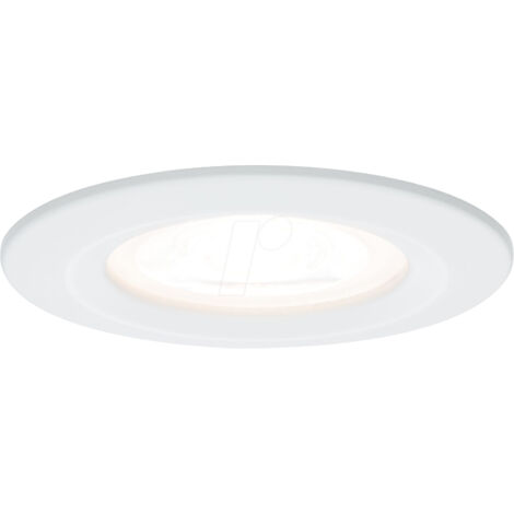 Paulmann LED Einbauleuchte Nova 6,5W warmweiß, weiß matt Deckenlampen & Kronleuchter