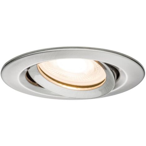 Paulmann LED Einbauleuchte Nova Plus eisen 9,3 cm schwenkbar 35 W dimmbar Einbauleuchte